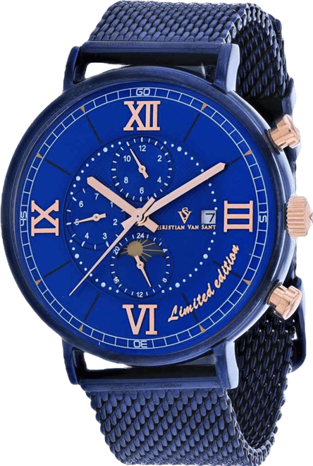 Men's Somptueuse Ltd Blue Dial Watch