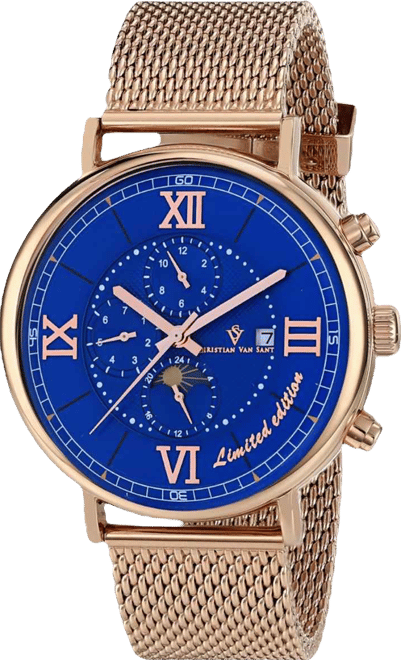 Men's Somptueuse Ltd Blue Dial Watch