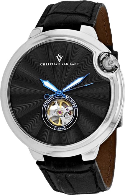 Men's Cyclone Automatic Black Dial Watch
