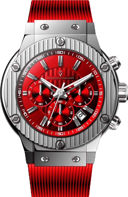 Men's Monarchy Red Dial Watch