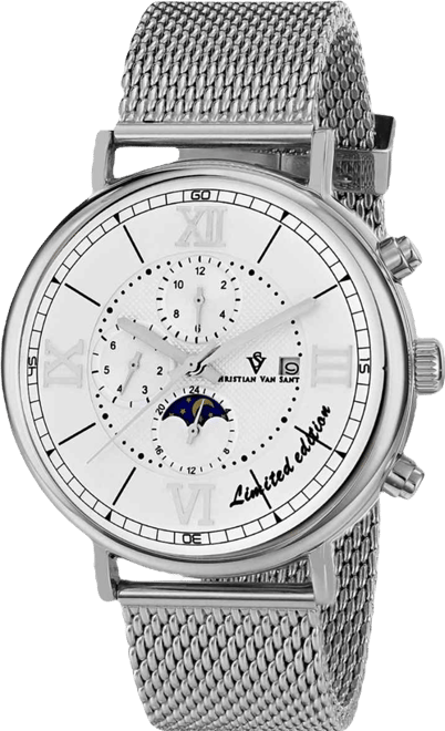 Men's Somptueuse Ltd White Dial Watch