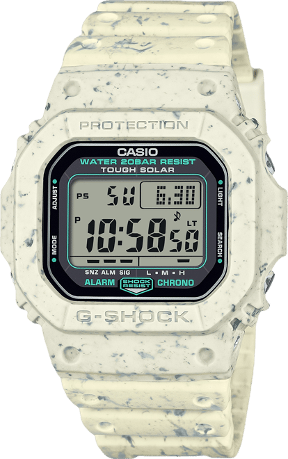 Men's White Resin Watch, 43.2mm