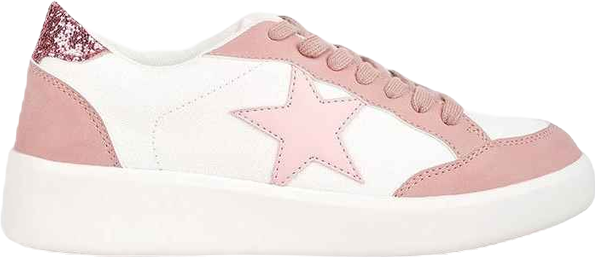 Women Perry Glitter Detail Star Sneakers