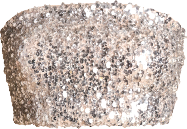 Women's Beaded Sequins Strapless Top