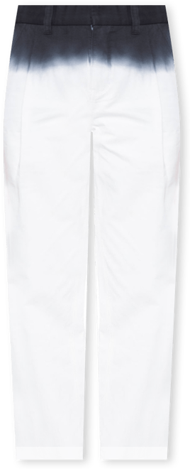Women's Straight-Leg Dip Dye Trousers