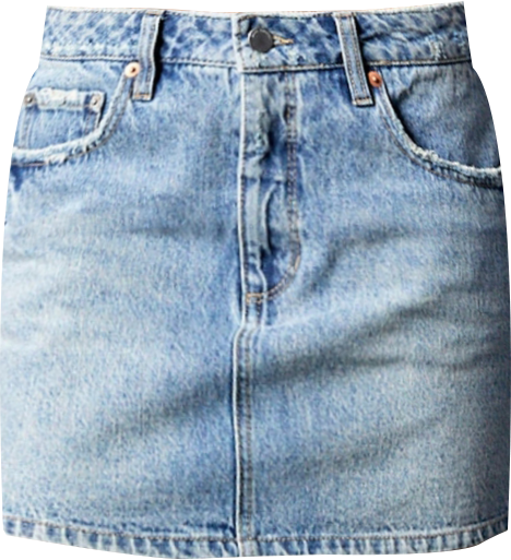 Women's On The Edge Denim Mini Skirt
