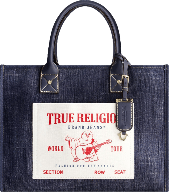 Buddha Pocket Denim Tote