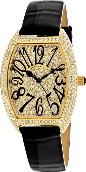 Women's Elegant Gold tone Dial Watch