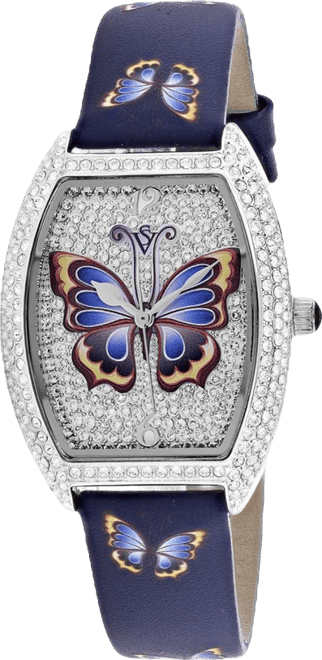 Women's Papillon Silver Dial Watch