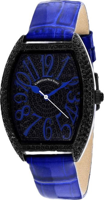 Women's Elegant Black Dial Watch