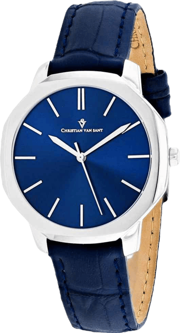 Women's Octave Slim Blue Dial Watch