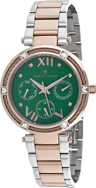 Women's Sienna Green Dial Watch