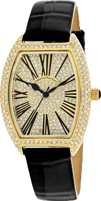Women's Chic Gold Dial Watch