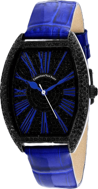 Women's Chic Black Dial Watch