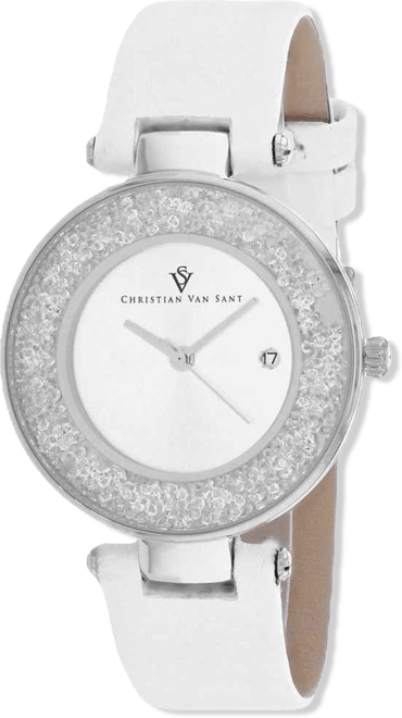 Women's Dazzle Silver Dial Watch