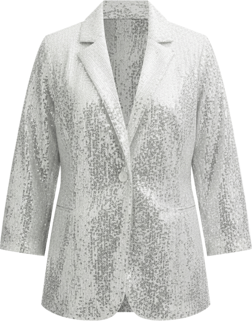 June + Vie Women's June + Vie Sequin Blazer