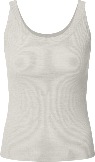 Women's Scoop Neck Tank Top | 75% Merino Wool 25% Silk Ultra-Soft Layering Essential | Natrual Moisture Wicking Sweater
