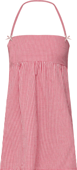 Women's Rina Gingham Halter Mini Dress