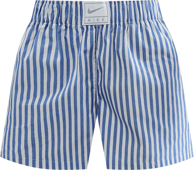Nike Sportswear Chill Poplin Women's Mid-Rise Loose Striped Shorts