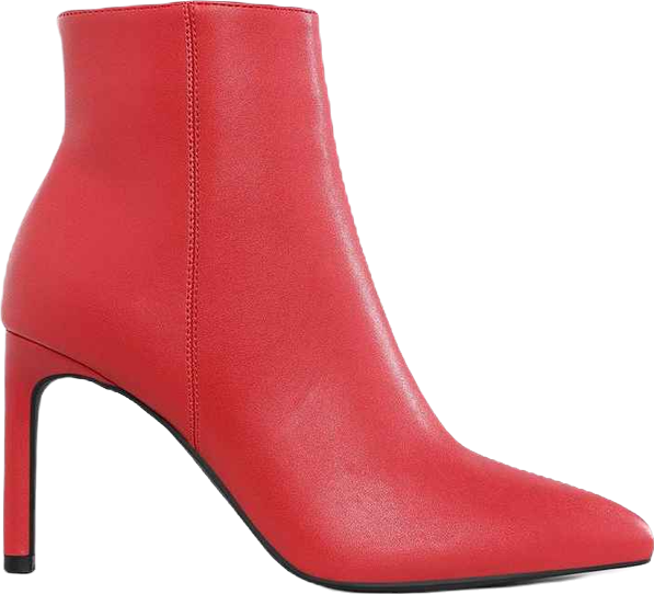 Tatria Textured Stiletto Heel Ankle Boots Women