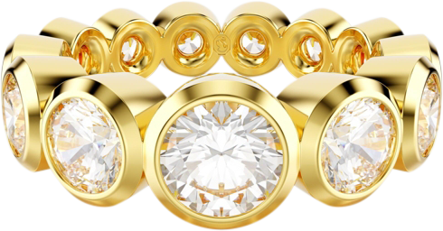 Imber Gold-Tone Plated Mixed Round Cut Ring