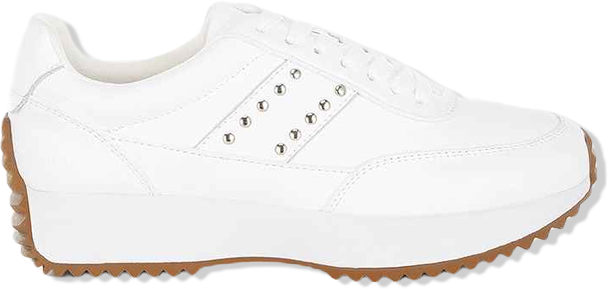 Athion Studded Real Leather Sneakers Women