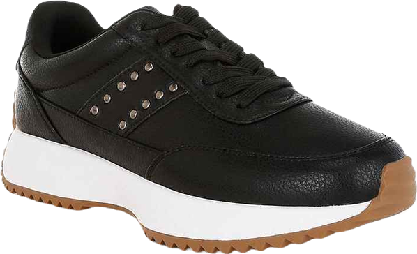 Athion Studded Real Leather Sneakers Women