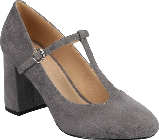 Women's Talani T-strap Almond Toe Dress Pumps