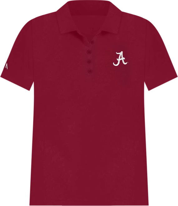 Women's Crimson Alabama Crimson Tide Legacy Pique Polo