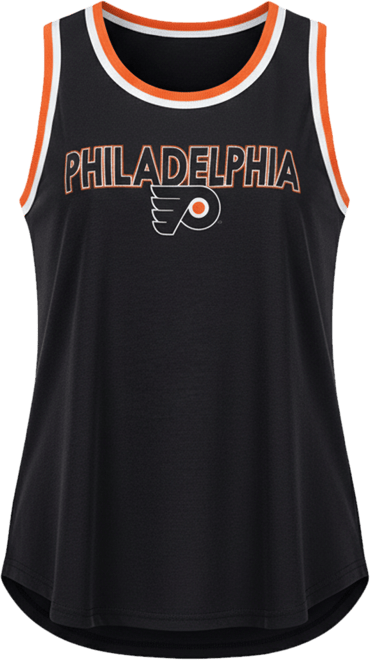 Women's Black Philadelphia Flyers Strategy Tank Top