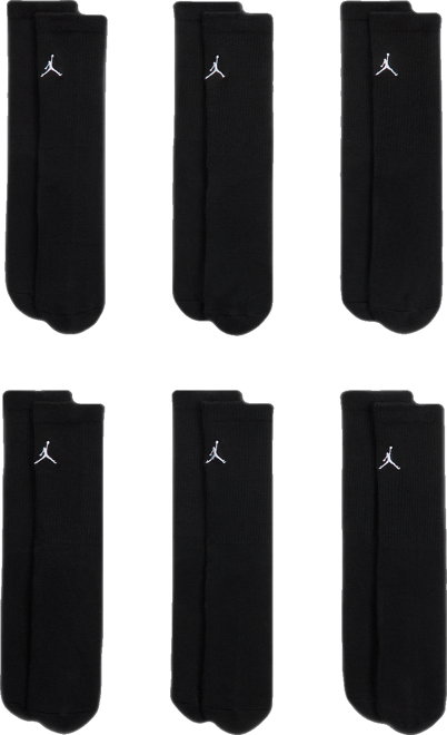 Jordan Everyday Essentials Calcetas para niños talla grande (6 pares)