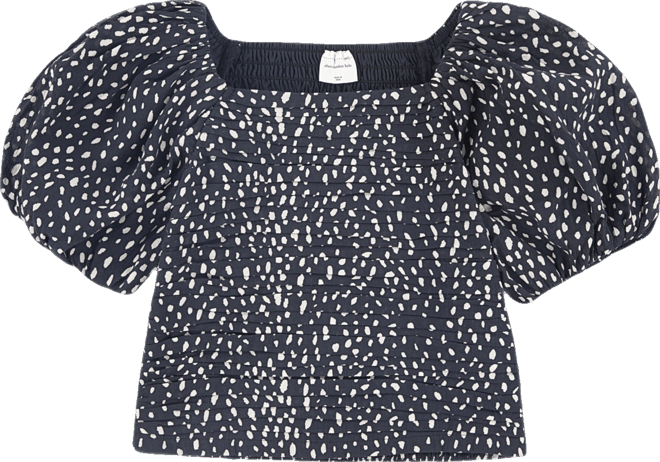 Girls Emerson Puff Sleeve Top