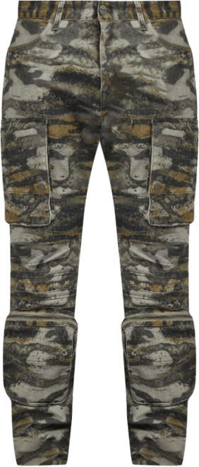 kamuiswiftindustries ELWHAPACK  olive Shop Smoke Rise Wilds Camo Utility Twill Pants JP25517SN-CAM