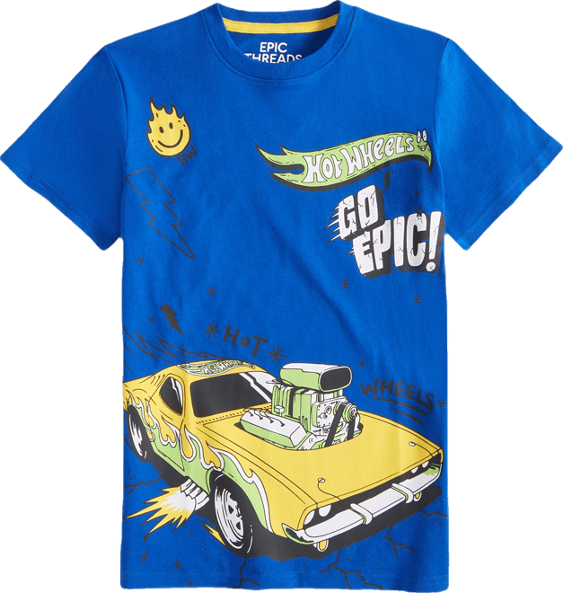 Little & Big Boys Hot Wheels T-Shirt, Exclusively at Macy's