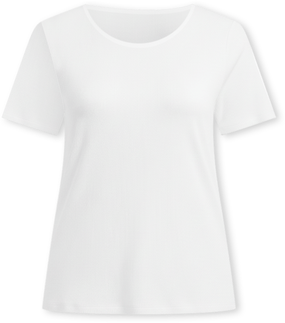 Women's Plus Size Short-Sleeve Scoop-Neck Top, Exclusively at Macy's