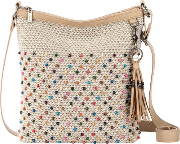 Women's Lucia Crochet Medium Crossbody Bag