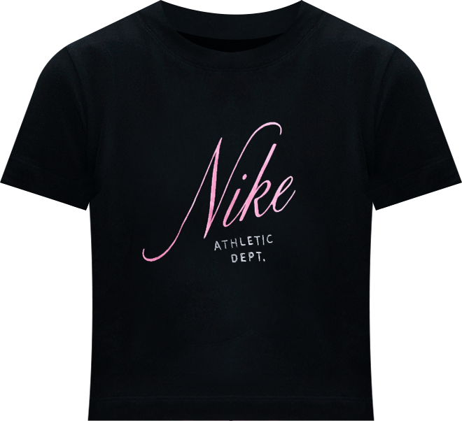 Nike Sportswear Big Kids' (Girls') Cropped T-Shirt