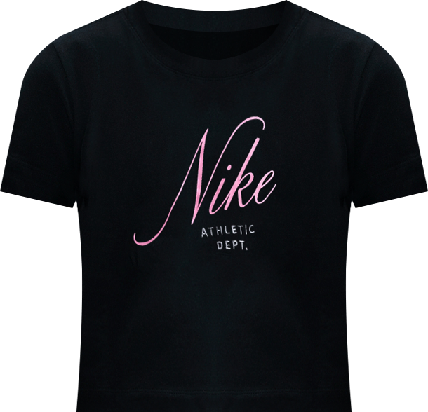 Nike Sportswear Big Kids' (Girls') Cropped T-Shirt