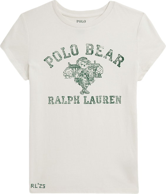 Big Girls Polo Bear Jersey T-Shirt