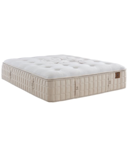 Aster 16.5" Trim Line Plush Mattress Set, Queen, Exclusively at Macy's