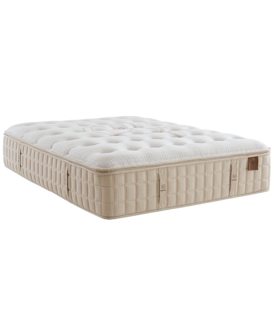 Lotus 16" Trim Line Medium Mattress Set, Queen, Exclusively at Macy's