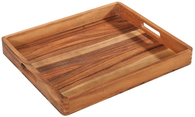 Rectangular Wood Serving Tray