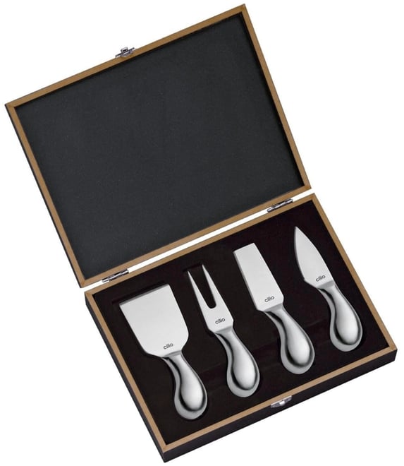 Piave 4-Piece Cheese Knife Set