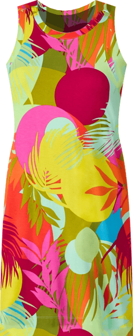 Women's Sleeveless Short Knit Nightgown