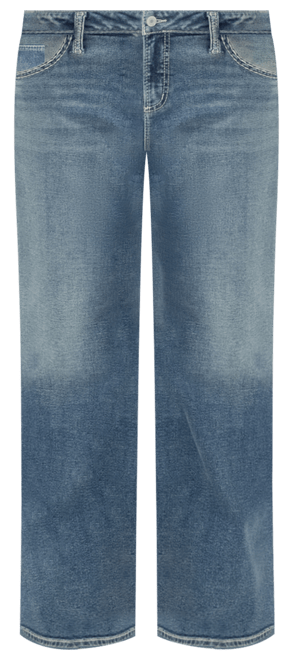 Plus Size Suki Mid Rise Curvy Fit Slim Bootcut Jeans