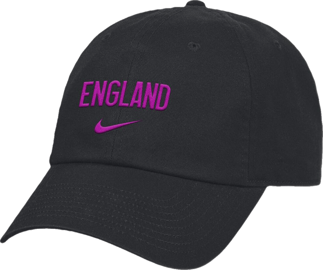 Men's and Women's Black England National Team Club Adjustable Hat