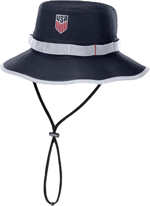 Men's and Women's Navy Usmnt Apex Boonie Performance Bucket Hat