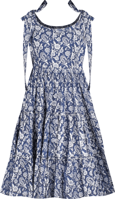 Women's Tiered Midi Dress