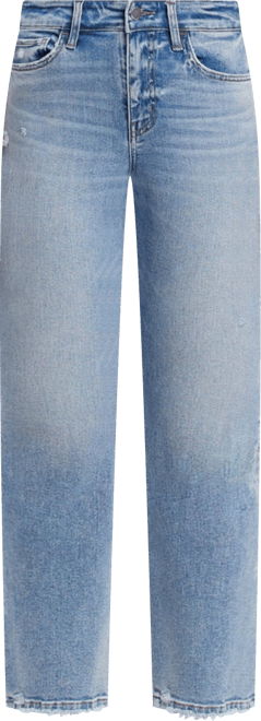 Women's High Rise Straight Jeans
