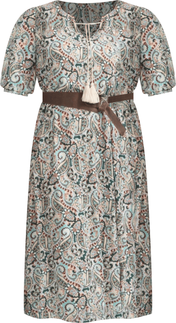 June + Vie Women's June + Vie Boho Maxi Dress